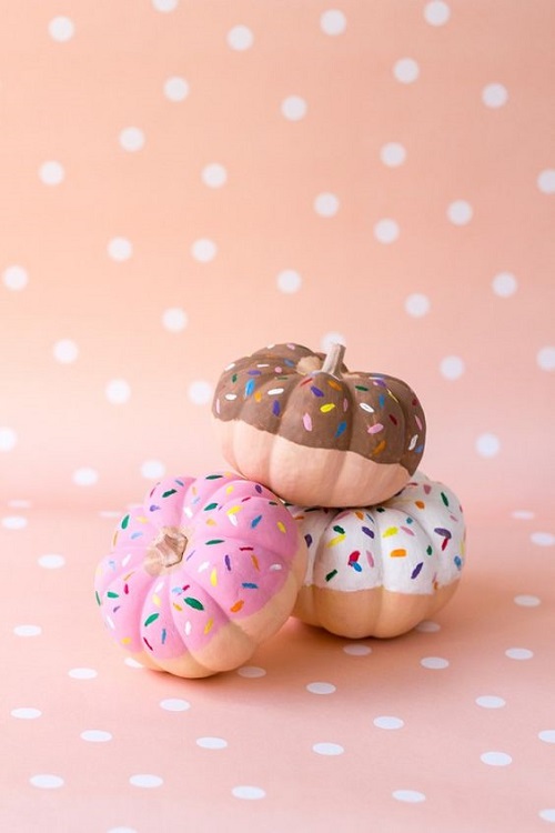 decorar-calabazas-donuts